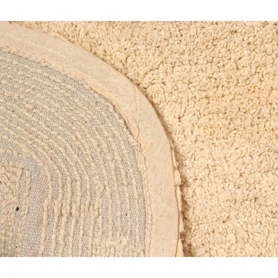 Radiant Collection Cotton Ruffle Pattern Tufted Bath Rug - Home Weavers 5 Radiant Collection Cotton Ruffle Pattern Tufted Bath Rug - Home Weavers - Image 3