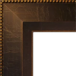 42" X 31" Non-Beveled Signore Bronze Wood Bathroom Wall Mirror - Amanti Art -Baxton Studio Store GUEST 6eaa9e8c b189 4170 b8e0 3b6441490e2c