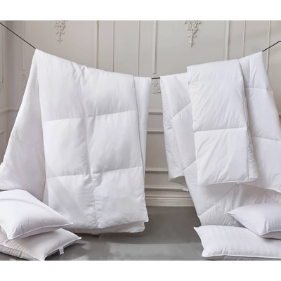 Microfiber Down Comforter (King) White - Kathy Ireland 4 Microfiber Down Comforter (King) White - Kathy Ireland - Image 2