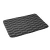 34"x21" Little Arrow Design Co Ella Triple Striped Memory Foam Bath Mat Black - Deny Designs 1 34"x21" Little Arrow Design Co Ella Triple Striped Memory Foam Bath Mat Black - Deny Designs -Baxton Studio Store GUEST 6ffcfa71 bce1 46df 8785 da937e8e1f52