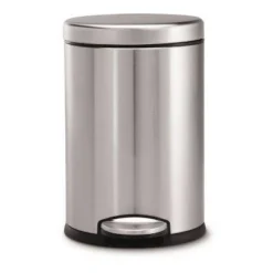Simplehuman 4.5L Round Step Trash Can -Baxton Studio Store GUEST 700f11d4 db6f 4f4e 848f f938ab21b6bf
