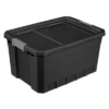 Sterilite Storage System Solution With 19 Gallon Heavy Duty Stackable Storage Box Container Totes With Grey Latching Lid For Home Organization -Baxton Studio Store GUEST 7077da69 58d3 4c34 bf5d 5b5c8b651c30