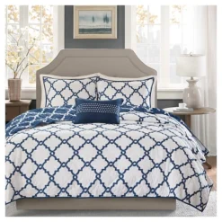 Madison Park Becker Geometric Quilt Set - 4pc -Baxton Studio Store GUEST 70e3a609 acea 4dea 80ec 5984cc1ef37c
