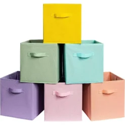 Sorbus Foldable Storage Cube Bin For Closet, Home And More -Baxton Studio Store GUEST 71d26383 e449 43da 9c77 6f3ad8cd9390