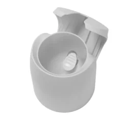 Toilet Brush & Holder With Self Closing Lid With Soft Bristles White - Bath Bliss 10 Toilet Brush & Holder With Self Closing Lid With Soft Bristles White - Bath Bliss -Baxton Studio Store GUEST 72336203 1bbe 457e 9c1b 20ed6369c00f
