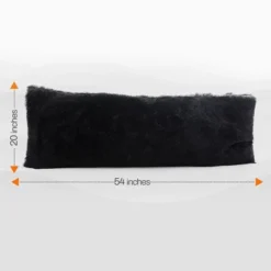 Cheer Collection Long Shaggy Hair Body Pillow (20" X 54") -Baxton Studio Store GUEST 723a3651 bc57 46d3 8862 a86e784ee8e5