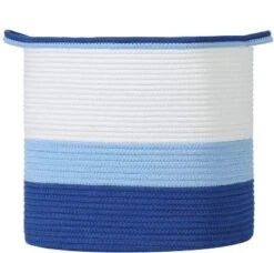 Midlee Blue 3 Tone Toys Basket -Baxton Studio Store GUEST 7265acb4 fb1b 4f6f b055 5689a311f421