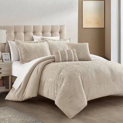 Yasmine Bed In A Bag Comforter Set - Chic Home Design 8 Yasmine Bed In A Bag Comforter Set - Chic Home Design - Image 6