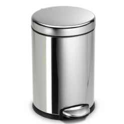 Simplehuman 4.5L Round Step Trash Can -Baxton Studio Store GUEST 73da24cb ff6f 4c6a 83a9 5f8b6f50a4d2