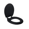 17" Soft Toilet Seat Black - Bath Bliss -Baxton Studio Store GUEST 74424c77 ad20 485f 9302 b3ec4b86d85f