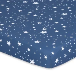 The Peanutshell Mini Crib Sheet Set - 3 Pack - Multiuse For Pack & Play, Playard, Playpen, Mini Crib - Nautical Whale -Baxton Studio Store GUEST 7496efcb 36cb 4c1a b11b 4eae6651e000