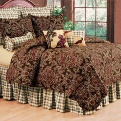 C&F Home Rustic Plaid Euro Sham 8 C&F Home Rustic Plaid Euro Sham -Baxton Studio Store GUEST 75421919 0ba1 4c04 a3b3 17575ba6989f