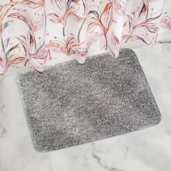 MDesign Spa Rug For Bathroom, Varied Sizes, Set Of 3 21 MDesign Spa Rug For Bathroom, Varied Sizes, Set Of 3 -Baxton Studio Store GUEST 76cf3569 019a 4ee9 ab1d 33771893c8ab