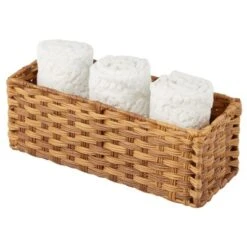 MDesign Woven Seagrass Toilet Tank Storage Basket For Bathroom 14 MDesign Woven Seagrass Toilet Tank Storage Basket For Bathroom -Baxton Studio Store GUEST 77c54839 7600 41e1 985c 61695258ecd9