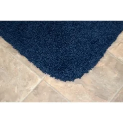 3pc Serendipity Shaggy Washable Nylon Bath Rug Set - Garland