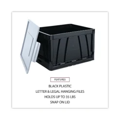UNIVERSAL Collapsible Crate 17 1/4 X 14 1/4 X 10 1/2 Black/Gray 2/Pack 40010 10 UNIVERSAL Collapsible Crate 17 1/4 X 14 1/4 X 10 1/2 Black/Gray 2/Pack 40010 -Baxton Studio Store GUEST 781eea51 070b 4c0c a638 11d33621658d