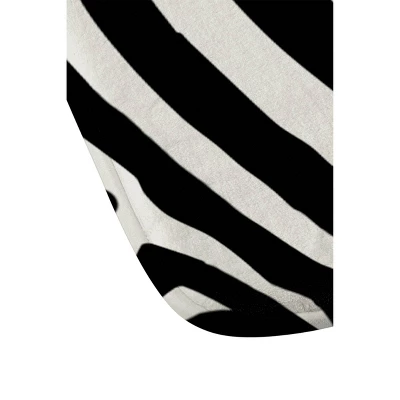 Natalie Baca Zebra Striped Memory Foam Bath Mat Black/White - Deny Designs 3 Natalie Baca Zebra Striped Memory Foam Bath Mat Black/White - Deny Designs
