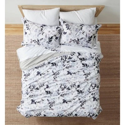 Blue Loom 3pc Juniper Duvet Set Lilac 6 Blue Loom 3pc Juniper Duvet Set Lilac - Image 4