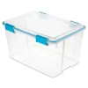 Sterilite 54 Quart Clear Plastic Stackable Storage Container Box Bin With Air Tight Gasket Seal Latching Lid Long Term Organizing Solution 2 Sterilite 54 Quart Clear Plastic Stackable Storage Container Box Bin With Air Tight Gasket Seal Latching Lid Long Term Organizing Solution -Baxton Studio Store GUEST 7a92263c bbdd 4a13 9188 7f493b3f5527