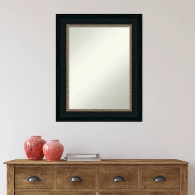 25" X 31" Non-Beveled Paragon Bathroom Wall Mirror Bronze - Amanti Art 8 25" X 31" Non-Beveled Paragon Bathroom Wall Mirror Bronze - Amanti Art - Image 6