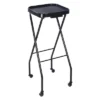 PureSana Chromium Professional Foldaway Portable Rolling Salon Service Tray With Adjustable Height And Rubber Caster Wheels, Black 2 PureSana Chromium Professional Foldaway Portable Rolling Salon Service Tray With Adjustable Height And Rubber Caster Wheels, Black -Baxton Studio Store GUEST 7c5e8d48 811e 4eaa ac4e 7a84865f2f11