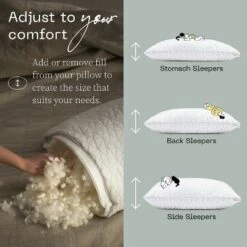 New Products 20 Coop Home Goods The Original -Â Adjustable Memory Foam Pillow - Greenguard Gold Certified