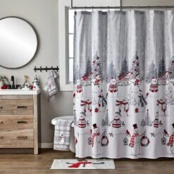 Whistler Snowman Bath Towel - SKL Home -Baxton Studio Store GUEST 7cd135b4 2286 4a96 b8db c949ffc0887a