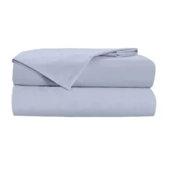 King 300 Thread Count Clean Performance Solid Sheet Set Blue - Sealy 10 King 300 Thread Count Clean Performance Solid Sheet Set Blue - Sealy -Baxton Studio Store GUEST 7d4bf6fd 254a 43d4 b210 44858a343b0d
