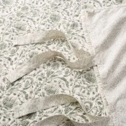 Decorative Border Cotton Slub Print Quilt Sham Light Teal Green – Threshold™ Designed With Studio McGee -Baxton Studio Store GUEST 7da2310f 9a9a 4922 940b 19621706c56e