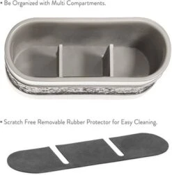 Creative Scents Brushed Nickel Bathroom Organizer -Baxton Studio Store GUEST 7e4b8306 ccc8 4ae8 9c9b 5326a96ede83