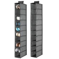 MDesign Fabric Shoe Rack Holder Storage Shelf, Metal Frame, 20 Cube -Baxton Studio Store GUEST 7ef6d477 4273 4723 a5d2 0ff0c727a840