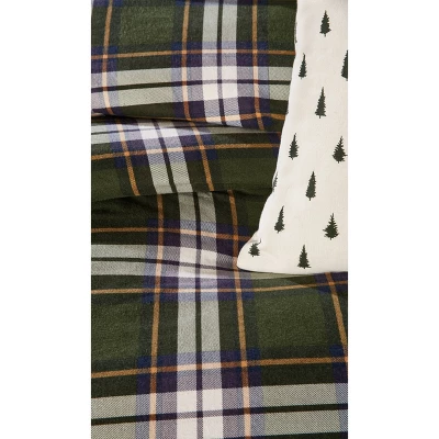 3Pc Newfield Plaid Comforter Set Green - G.H. Bass 5 3Pc Newfield Plaid Comforter Set Green - G.H. Bass - Image 3