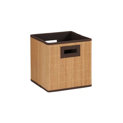 Household Essentials Set Of 3 Bamboo Bins 4 Household Essentials Set Of 3 Bamboo Bins - Image 2