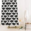Caroline Okun Majestic Crane Shower Curtain Black - Deny Designs 1 Caroline Okun Majestic Crane Shower Curtain Black - Deny Designs -Baxton Studio Store GUEST 80d018b0 d31b 4b4f bc7d db43b2326fed