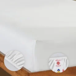 Cooling Percale Sheets - GOTS Certified 100% Organic Cotton Sheets Set With Deep Pockets By California Design Den 9 Cooling Percale Sheets - GOTS Certified 100% Organic Cotton Sheets Set With Deep Pockets By California Design Den -Baxton Studio Store GUEST 8233d3c2 4b47 4b5a bd8b 9a51803d1215