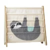 3 Sprouts Collapsible Toy Chest Storage Bin With Lid And Bookshelf Rack For Baby And Toddler Bedroom Or Playroom, Sloth Print Design -Baxton Studio Store GUEST 82b11545 ab85 4d9c ace8 3c1830cc7943