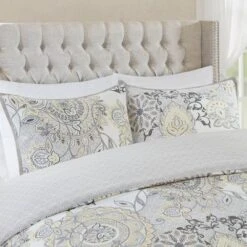 Madison Park 3pc Lian Cotton Floral Printed Reversible Duvet Cover Set -Baxton Studio Store GUEST 82e2ab32 416f 4567 8809 0f56048e5acd