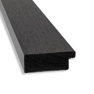 Furniture Espresso Narrow Petite Bevel Bathroom Wall Mirror 4 Furniture Espresso Narrow Petite Bevel Bathroom Wall Mirror - Image 2