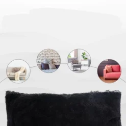 Cheer Collection Long Shaggy Hair Body Pillow (20" X 54") -Baxton Studio Store GUEST 839146c0 83f6 4350 a0de e9731975e029