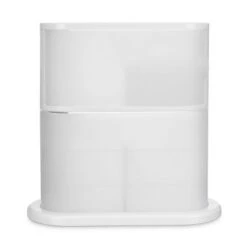 Two Tier Swivel Base Bath Storage - Polder -Baxton Studio Store GUEST 83d2f2d3 8e1e 461a af68 070221edbe36