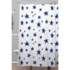 Marta Barragan Camarasa Night Garden Brushstrokes Shower Curtain Blue - Deny Designs 1 Marta Barragan Camarasa Night Garden Brushstrokes Shower Curtain Blue - Deny Designs -Baxton Studio Store GUEST 8445779b c269 4c51 af14 675cdbfe0c49