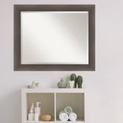 Hardwood Framed Bathroom Vanity Wall Mirror - Amanti Art 13 Hardwood Framed Bathroom Vanity Wall Mirror - Amanti Art -Baxton Studio Store GUEST 8452525f 216b 47d2 9d07 8b5e72c15580