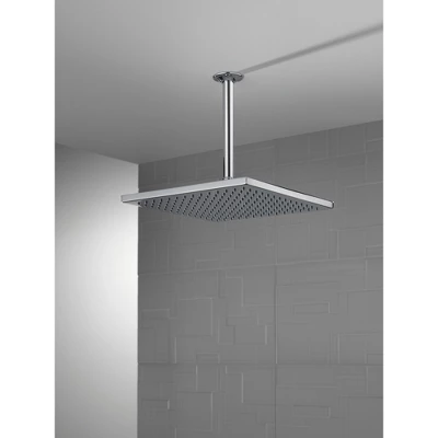 Universal Showering Components Single-Setting Metal Raincan Shower Head 4 Universal Showering Components Single-Setting Metal Raincan Shower Head - Image 2