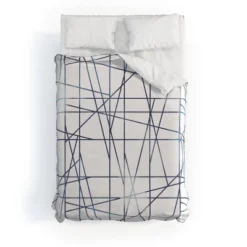 Architecture Indigo Gabriela Fuente Duvet Cover Set White/Blue - Deny Designs 9 Architecture Indigo Gabriela Fuente Duvet Cover Set White/Blue - Deny Designs -Baxton Studio Store GUEST 8734c0ca 57da 4c59 be9f ad859e8f1de0