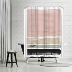 Americanflat 71" X 74" Shower Curtain Style 3 By PI Creative Art - Available In Variety Of Styles 17 Americanflat 71" X 74" Shower Curtain Style 3 By PI Creative Art - Available In Variety Of Styles -Baxton Studio Store GUEST 88793d57 578c 4331 8282 8c311091704e