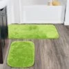 2pc Traditional Nylon Washable Bathroom Rug Set Lime - Garland Rug 2 2pc Traditional Nylon Washable Bathroom Rug Set Lime - Garland Rug -Baxton Studio Store GUEST 88b0274c 56e7 424d 9fa3 b1bfecf3122f