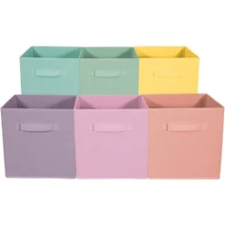 Sorbus Foldable Storage Cube Bin For Closet, Home And More -Baxton Studio Store GUEST 8c39f682 873c 4db6 b500 e5cc3b6e6ac0