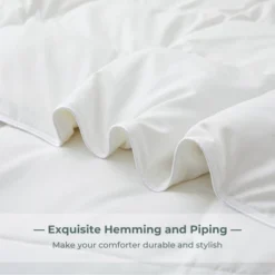 Peace Nest Lightweight & Medium Weight White Goose Feather Down Comforter -Baxton Studio Store GUEST 8cb8554e 879c 46eb 9d28 4c4ae1e4be05