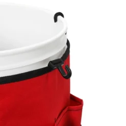 Household Essentials Bucket Caddy Red/Black -Baxton Studio Store GUEST 8cef985f c98a 415a a7ef 7bf5a06236ba