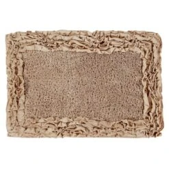 Shaggy Border Collection Bath Rug - Better Trends